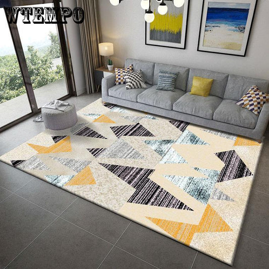 Abstract Art Living Room Carpet Home Decoration Rug Sofa Coffee Table Carpet Bedroom Modern