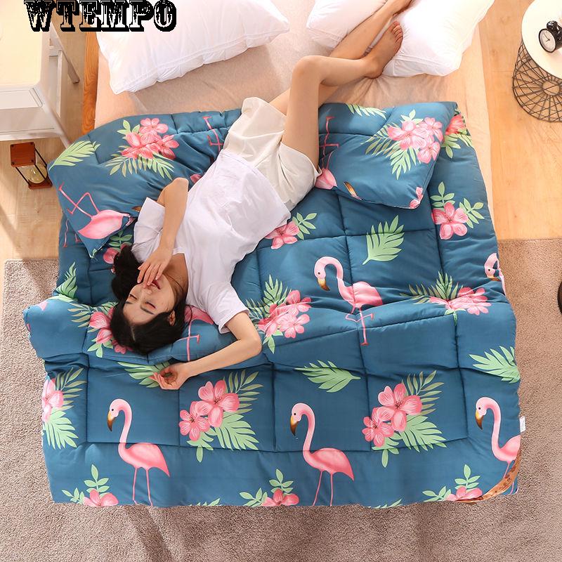 Fashion Thick Warm Student Dormitory Single Double Quilt Winter Core Comfortable Home Bedding