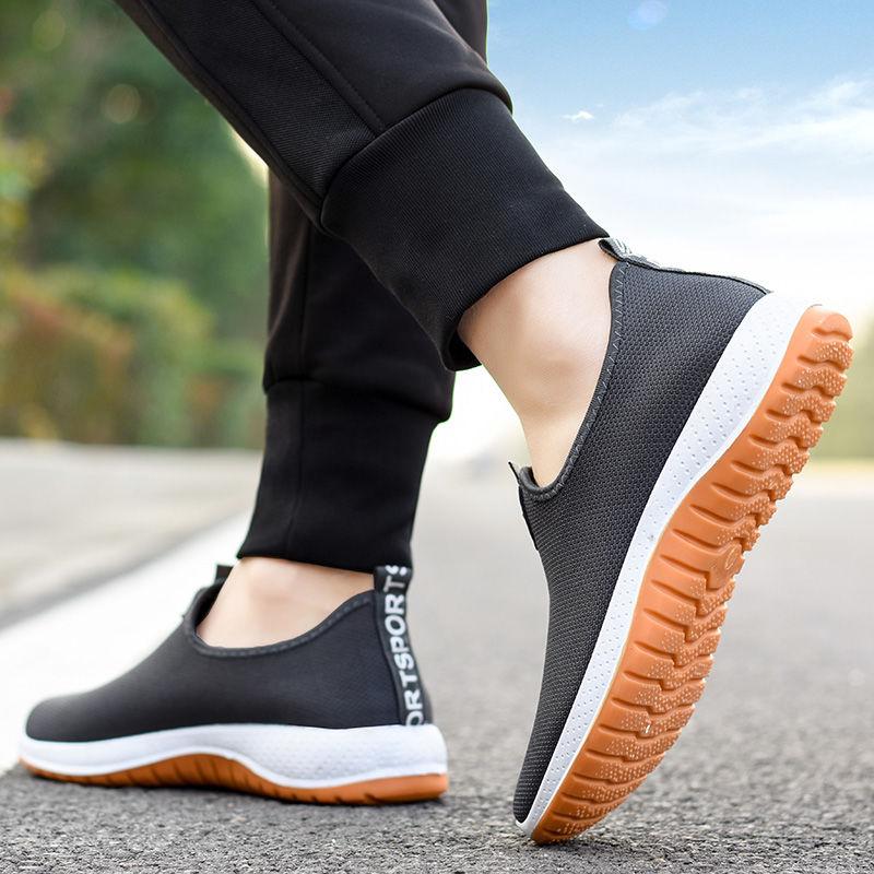 Summer Tendon Sole Cloth Shoes Non-slip Wear-resistant Casual Shoes All-match Breathable Driving Shoes