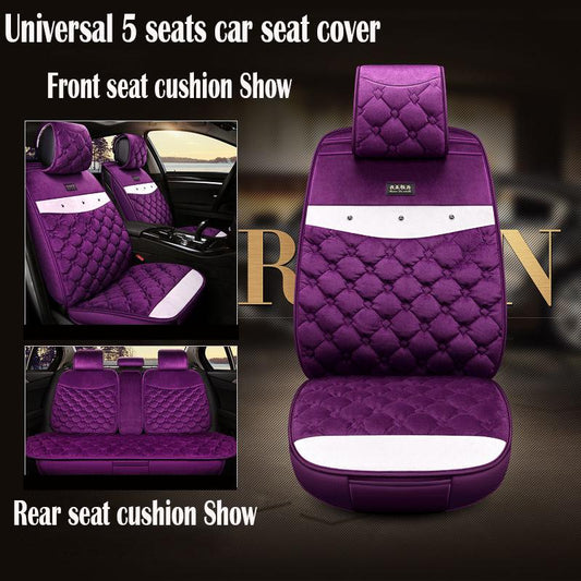 Waterproof 5 pcs Car Seat Cover Universal Winter Auto Seat Cushion 5 seats Universal car seat cover