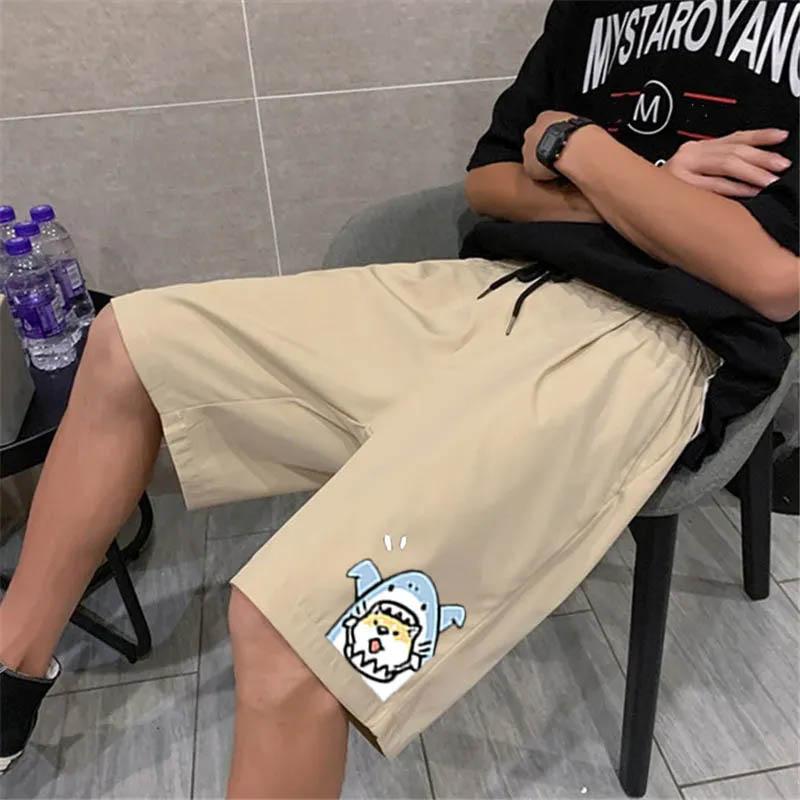 Basketball Shorts Men's Summer Outdoor Wear Five-point Pants Breathable Fashion All-match Handsome Quick-drying Loose Thin Beach Pants