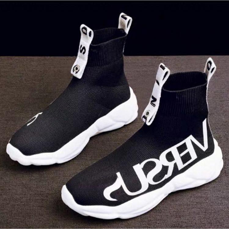 Sneakers Women Causal Shoes High Top Slip on Sock Shoes Women Breathable Anti-ski Flat Platform Women Trainers Tenis Sapato Masculino