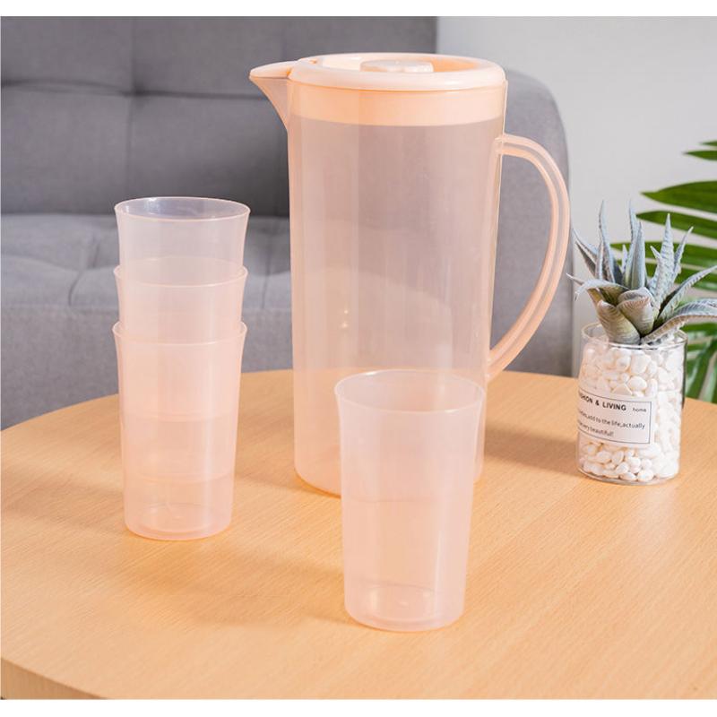 Cold Water Plastic High Temperature Resistant Large Capacity Thickened Drop Resistant Pot Juice Flower Teapot Household Water Bottle