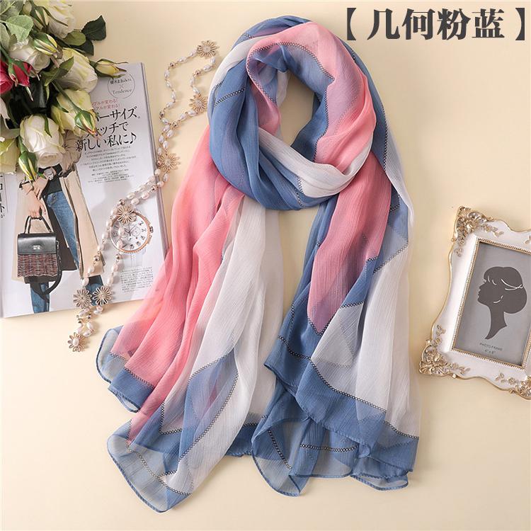 Women Scarf Printing Long Chiffon Soft Wrap Scarf Ladies Shawl Scarves Abrigos Accesorios