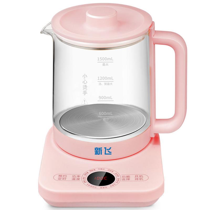 Health Pot Household Multifunctional Automatic Office Small Dormitory Small Power Thickened Glass Tea Pot