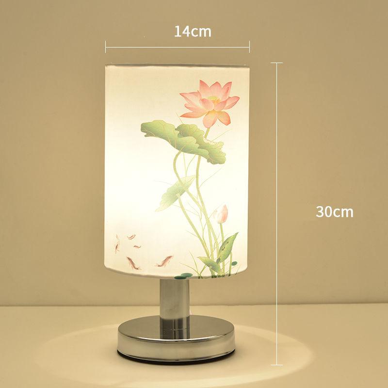 Romantic and Warm Home Energy-saving Table Lamp Bedroom Bedside Lamp Simple Modern Bedroom Lamp Creative Lamp Counter Lamp