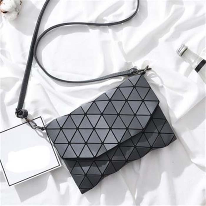 Bags for Women Makeup Bag Geometric Rhombic Clutch Sequins Can Diagonal Storage Women Bags