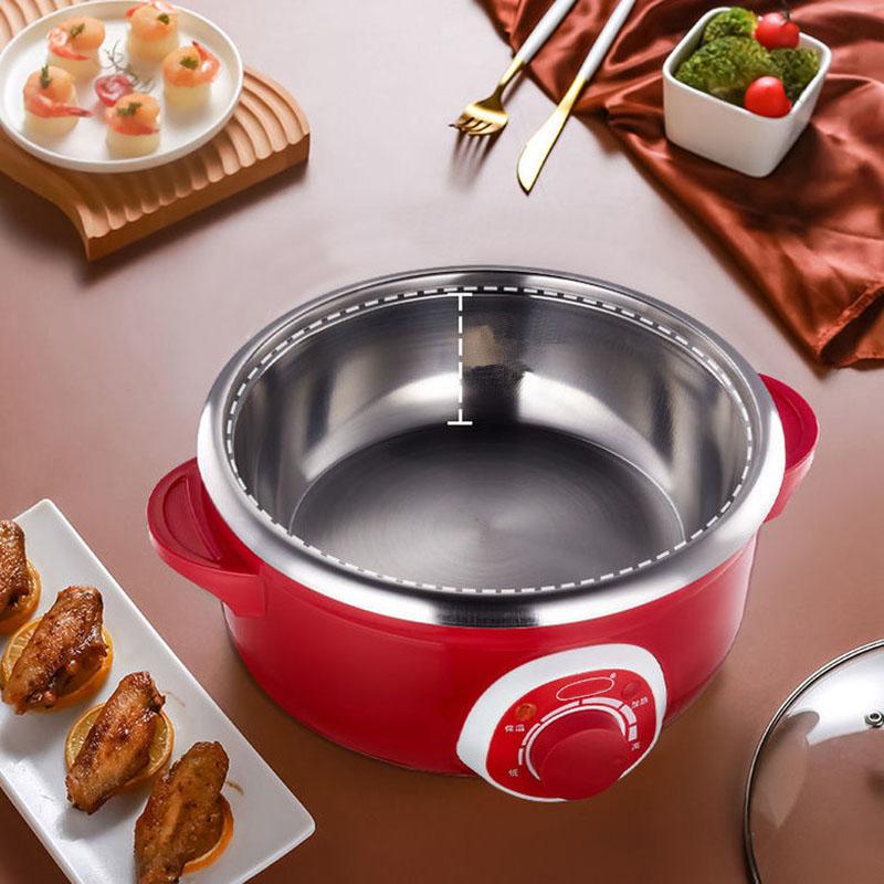 Electric Cooker Household Multifunctional Split Electric Heating Pot Large Capacity Pot Cooking and Stewing Multi-purpose Pot