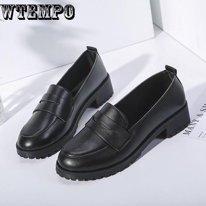 Top Quality Women's Shoes  Leather Women's Flats Shoes Casual Shoes Slip On Women's Loafers