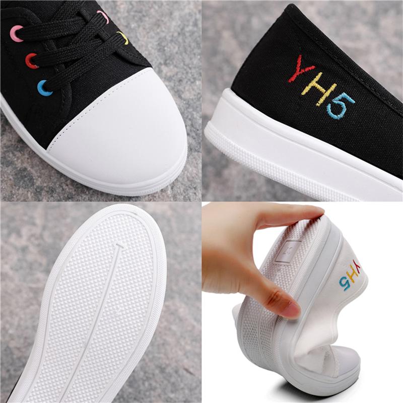 Canvas Shoes Women's Shoes Korean Version of The Spring and Summer Student Small White Board Shoes Thin Trend Women's Shoes