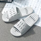 Couples Leaking Sandals and Slippers Summer Bathroom Bath Quick-drying Deodorant Slippers for Home Use Non-slip Men and Women Slip-ons Flip Flops