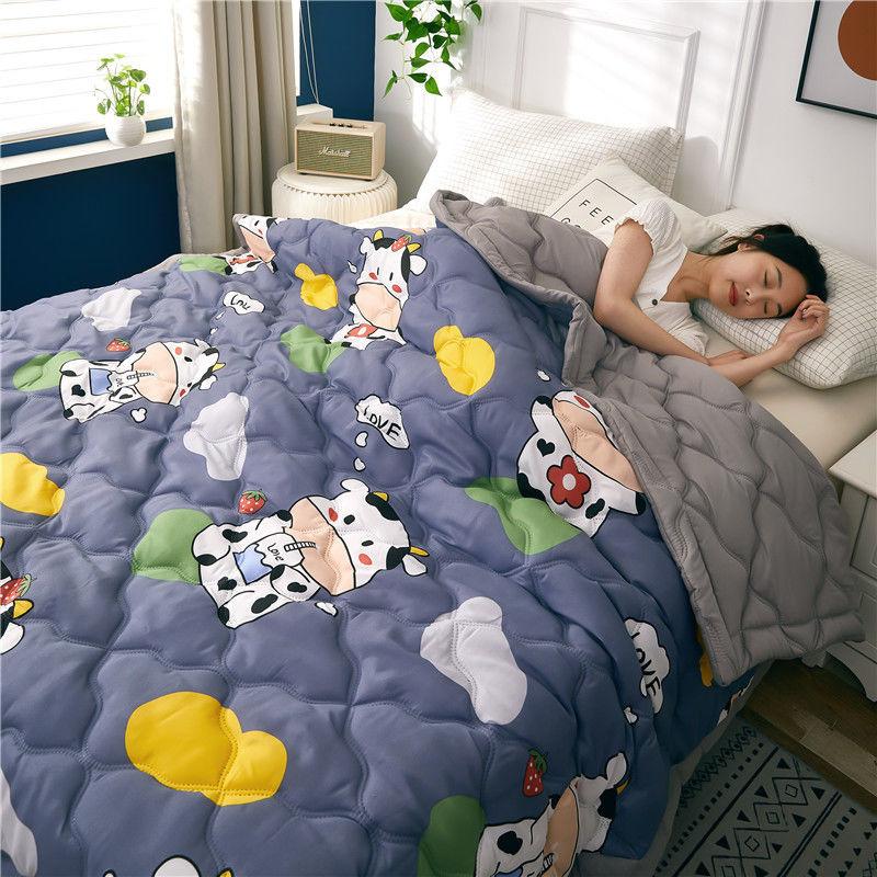 Double Air-conditioning Quilt Washed Cotton Quilt Student Summer Dormitory Spring and Autumn Quilt