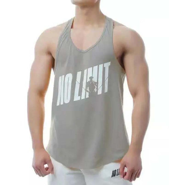 New Muscle Fitness Sleeveless Quick-drying Vest Men's Running Training Basketball Fitness Sports Leisure Shirt