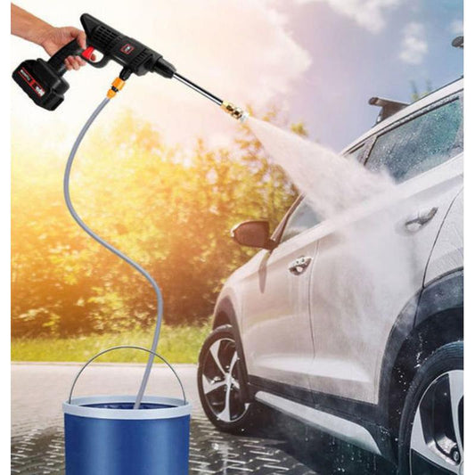 Wireless Car Washing Machine Sprayer Household Portable Car Washing Gun High Pressure Water Gun Water Pump Cleaning Machine