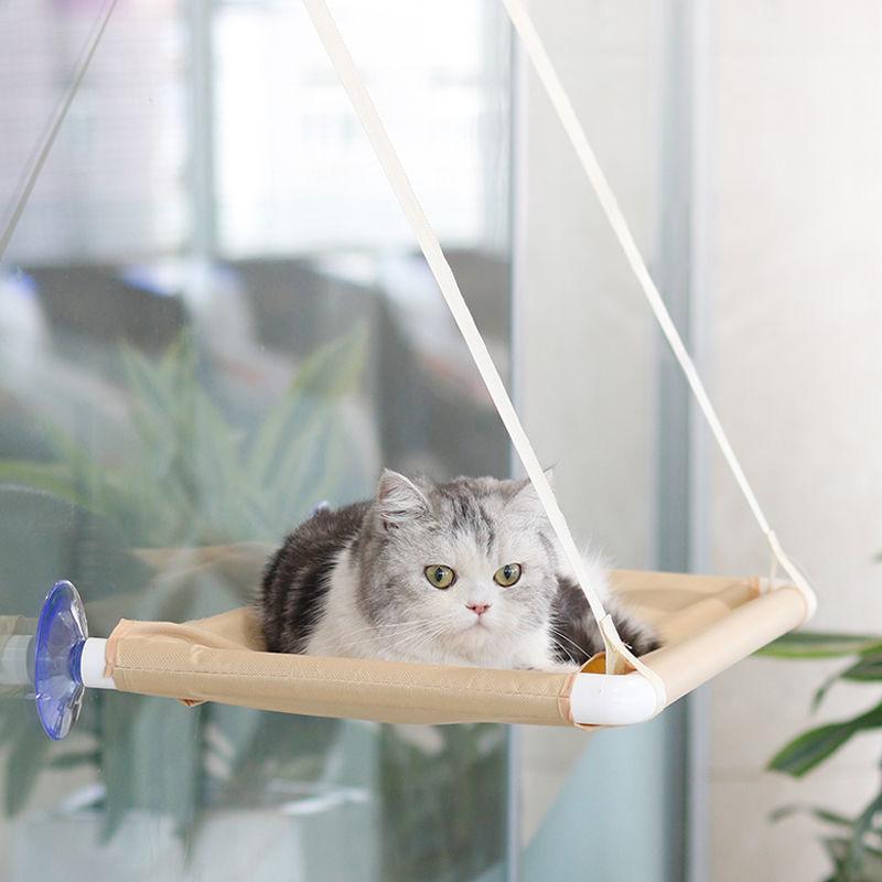 Cat Hammock Hammock Hammock Four Seasons General Summer Cat Swing Bed Powerful Sucker Cat Supplies