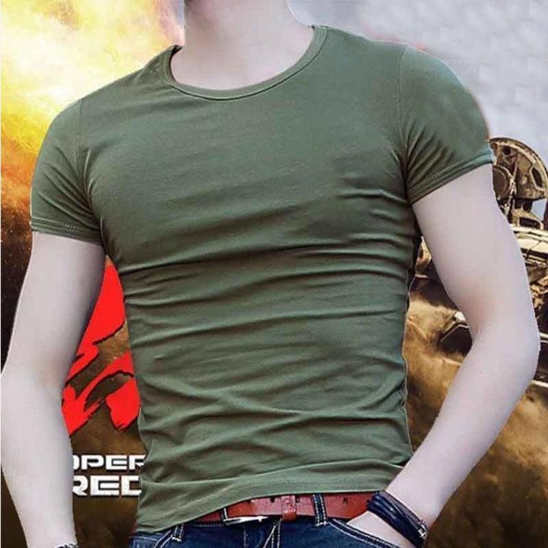 Army Shirt Men Military T-shirt Summer Outdoor Sports Tees Half Sleeve Casual Breathable Pullover Off-road Clothing