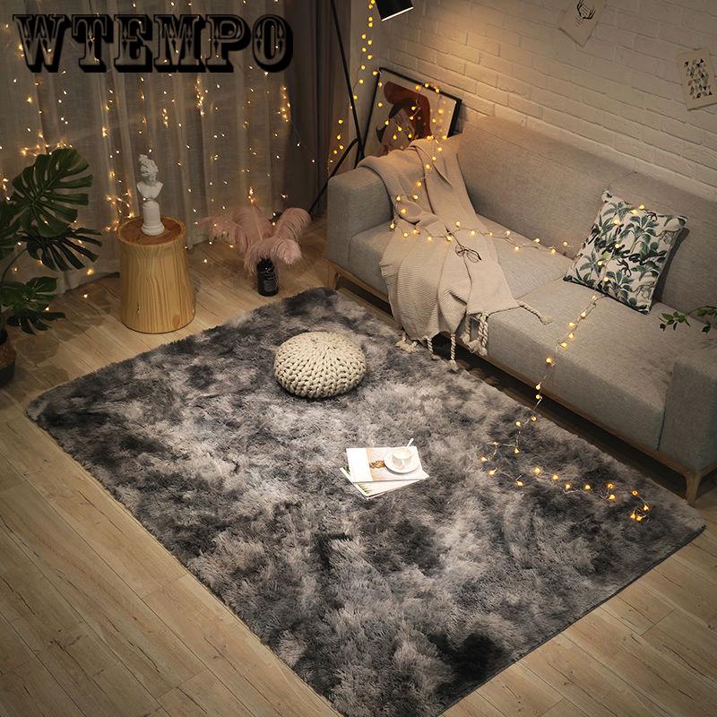 Soft mat coffee table mat thick plush carpet non-slip carpet living room carpet bedroom blanket