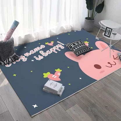 Living Room Home Children Crawling Mat Bedroom Room Cute Cartoon Bedside Carpet