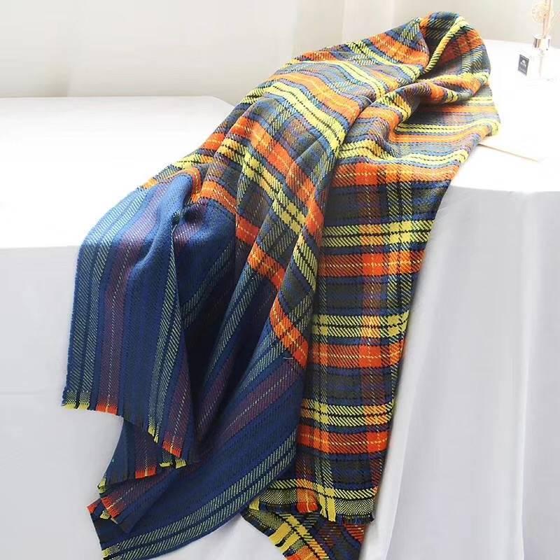 Scarf for Women Plaid Bufandas Mujer Warm Scarf Women Winter Scarves Shawls Stoles Blanket Scarf