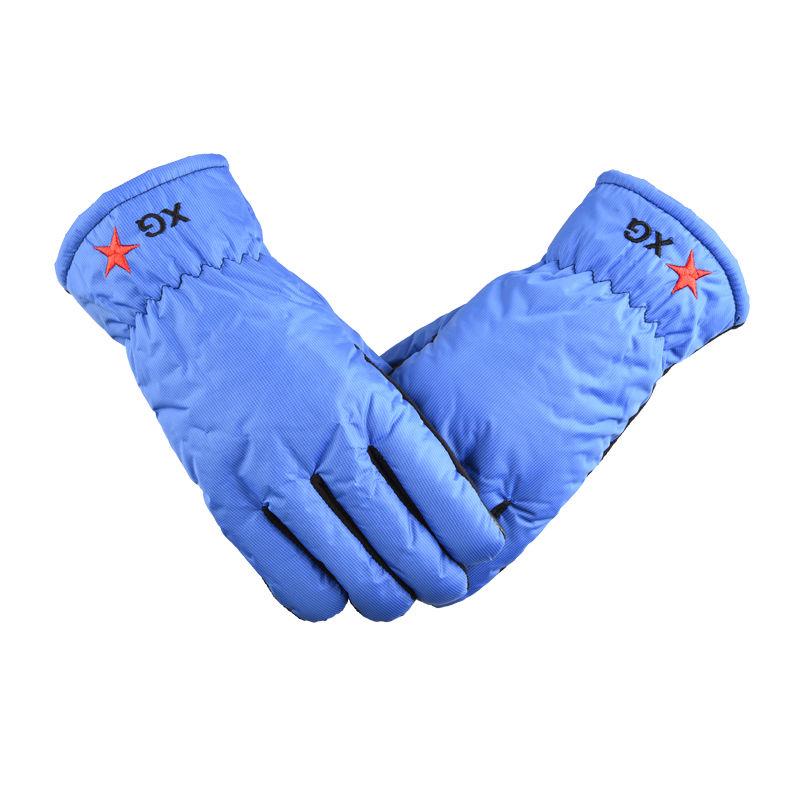 Winter Warm Leather gloves Thick gloves Man fashion gloves Plush Cotton gloves Windproof gloves