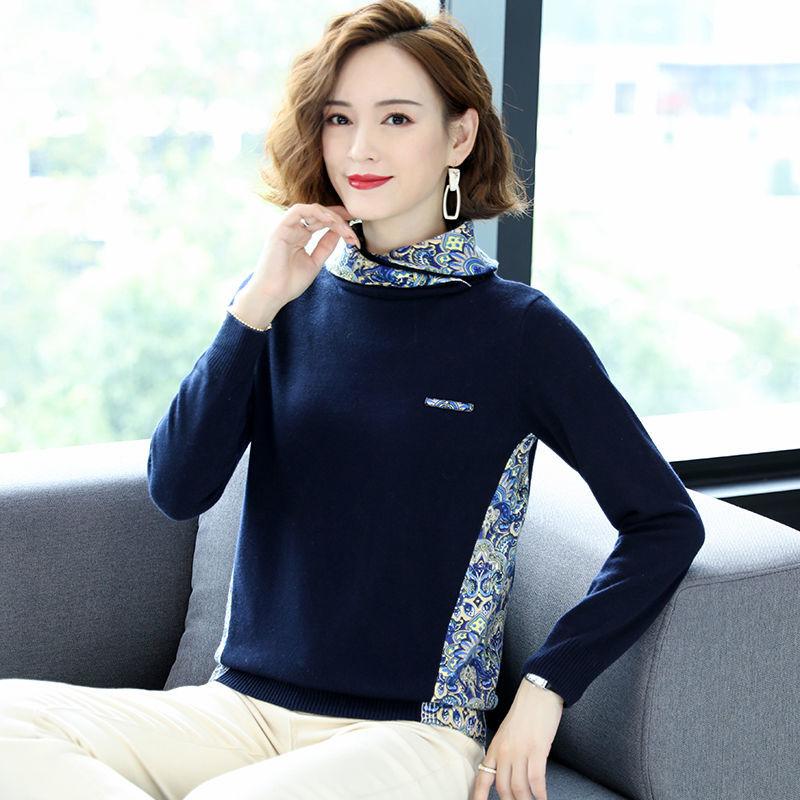 Plus Size Knitted Turtleneck Cashmere Sweater Women Wool Sweater Loose Bottoming Sweater Autumn Winter Female Jumper