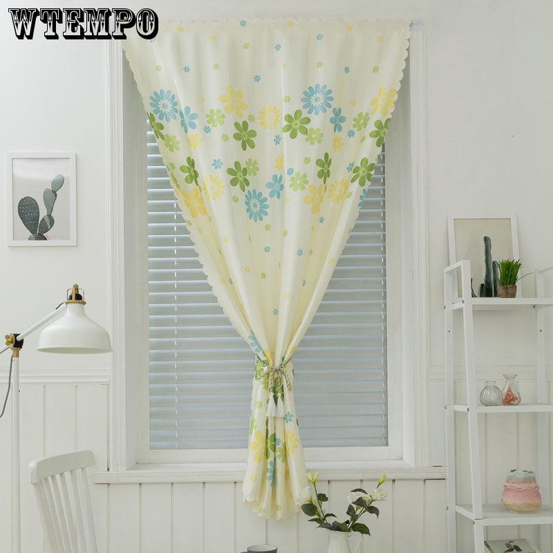 WTEMPO Punch-free Installation Full Blackout Curtain Cloth Shade Finished Bedroom Simple