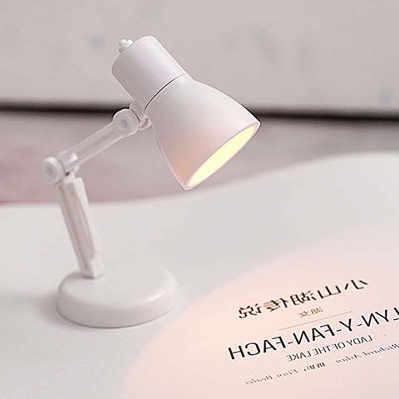 Creative Mini Version of The Small Table Lamp Quilt Reading Does Not Charge Cute Night Light