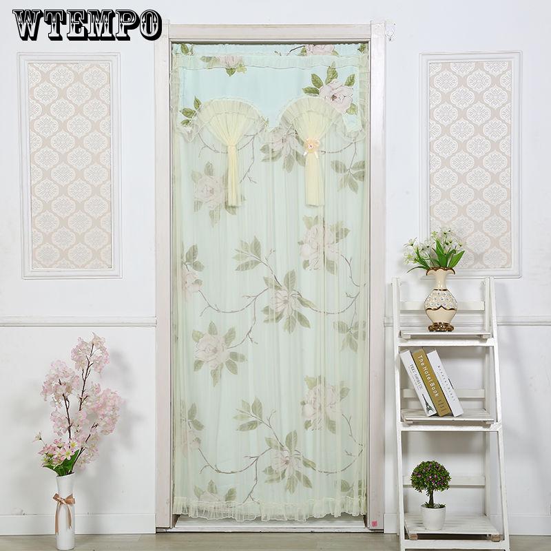 WTEMPO lace fashion Cloth curtains mosquito screen curtain bedroom lace encryption curtain