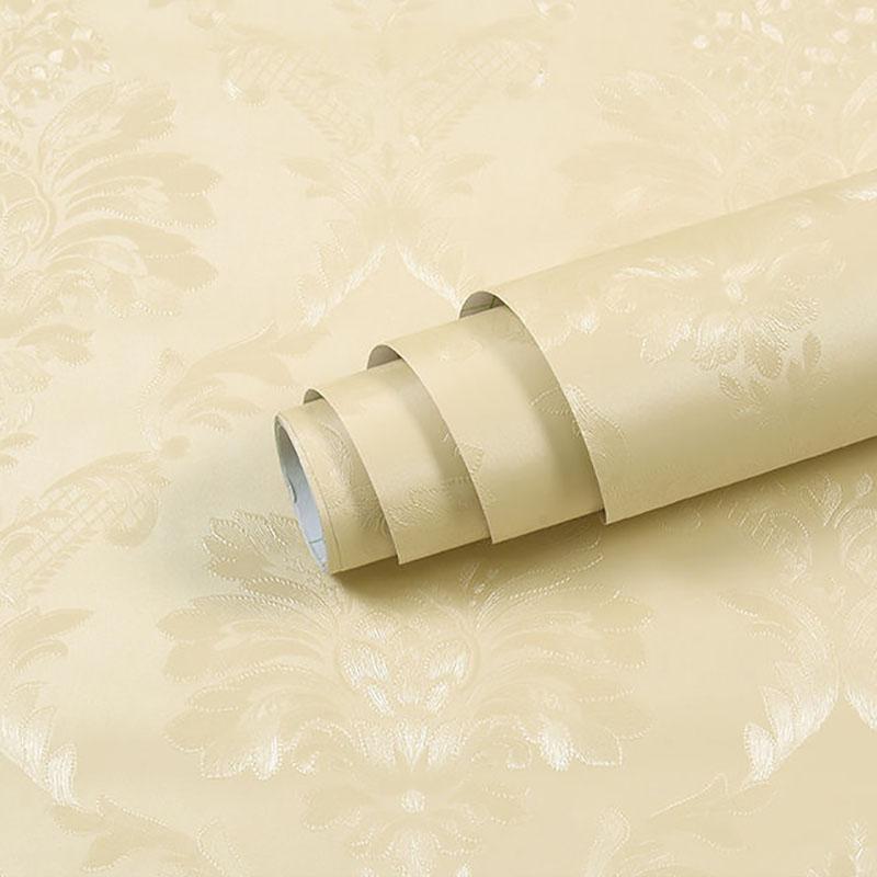 Household Moisture-proof Pvc Lattice Thick Wallpaper Self-adhesive Student Dormitory Wall Sticker Wallpaper Bedroom Decoration