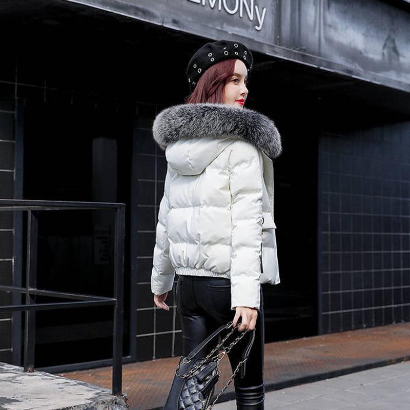 Cotton-padded Jacket Women's Winter Short Student Korean Version of Loose Padded Jacket Down Padded Jacket Female Tide Ins