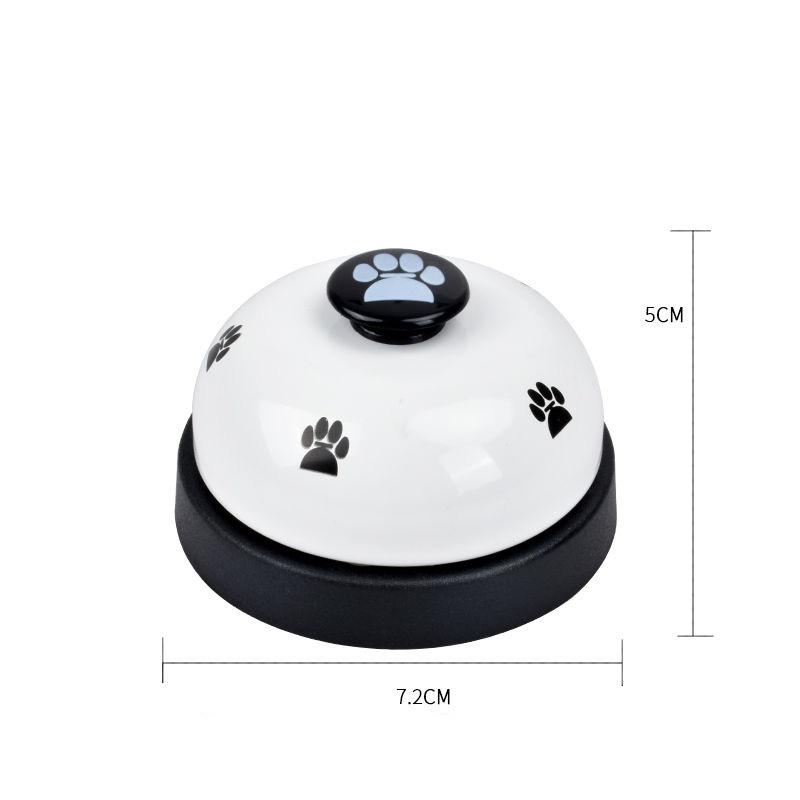 Bell Ringer Pet Dog Bell Ringer Footprint Interaction Ordering Meal Bell Opening Meal Calling Meal Bell Cat Voice Training Responder