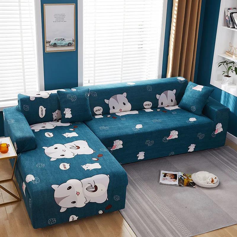 1/2/3/4 Seaters Fashion Fresh Style Sofa Cushion Stretch Couch Seat Cover Slipcover