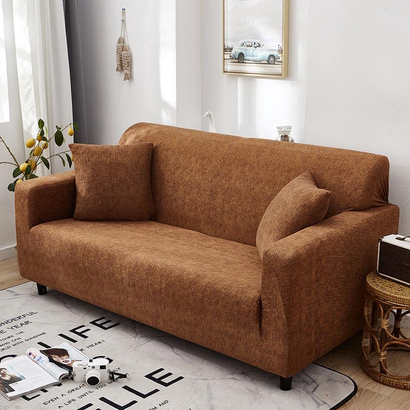 Cross Pattern Elastic Sofa Cover Stretch All-inclusive Magic Sofa Covers for Living Room Couch Cover Loveseat Sofa Slipcovers