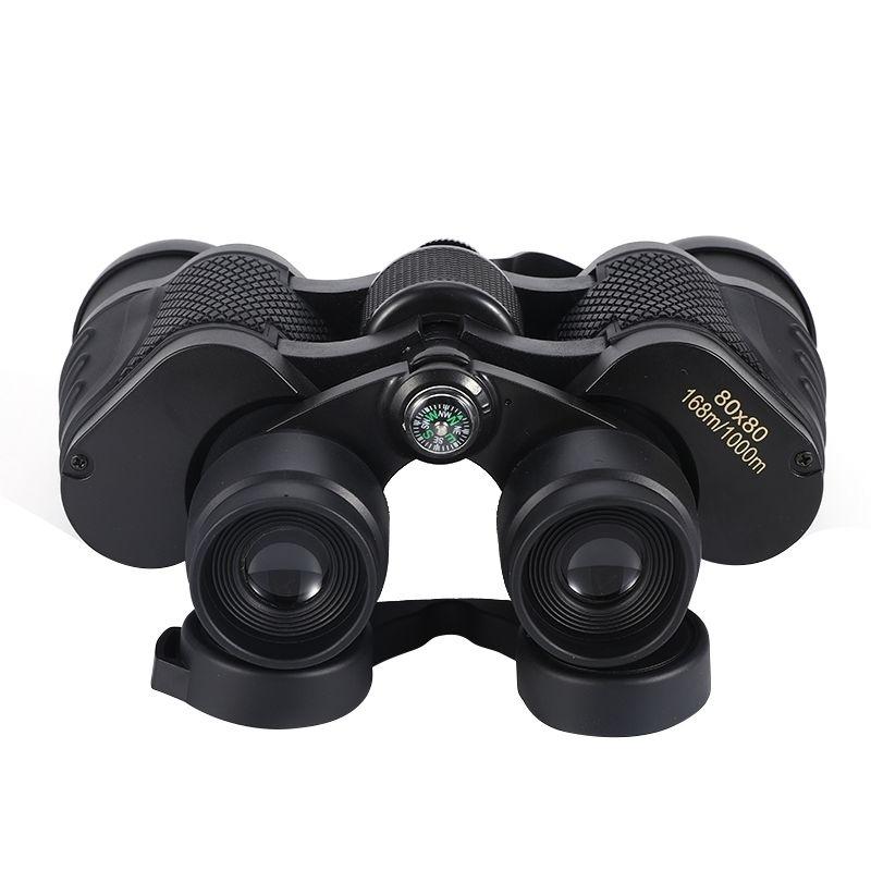 80x80 HD Adult Binoculars High Power Auto Zoom Binoculars Outdoor Hunting Binoculars