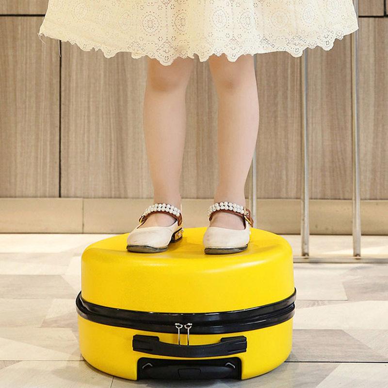 Children's Wheeled Suitcase 20 Inch Sliding and Rolling Suitcase Boy Girl Travel Luggage Trunk