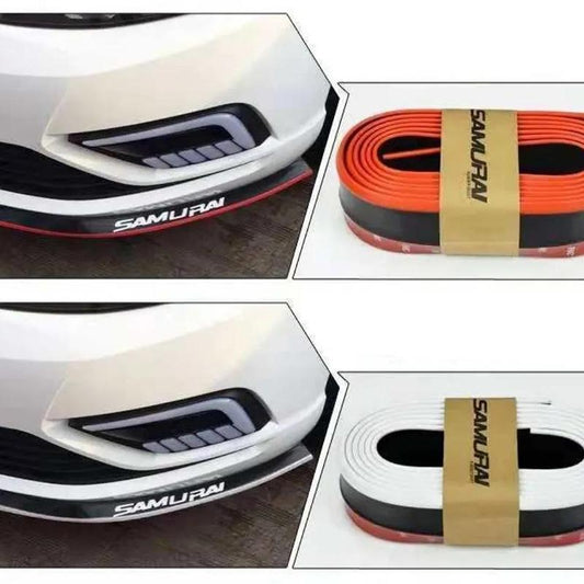 2.5M Car Front Bumper Protector Rubber Car Protector Body Car Bumper Exterior Protector