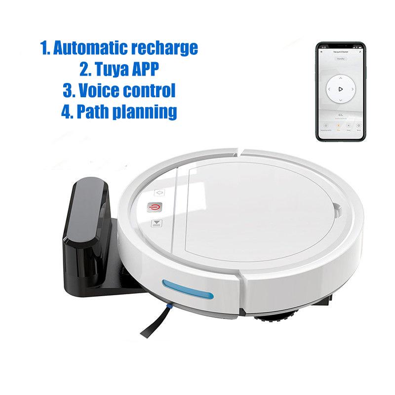 Home Sweeping Robot Automatic Recharging APP Remote Optional Sweeping Suction and Drag Three-in-one