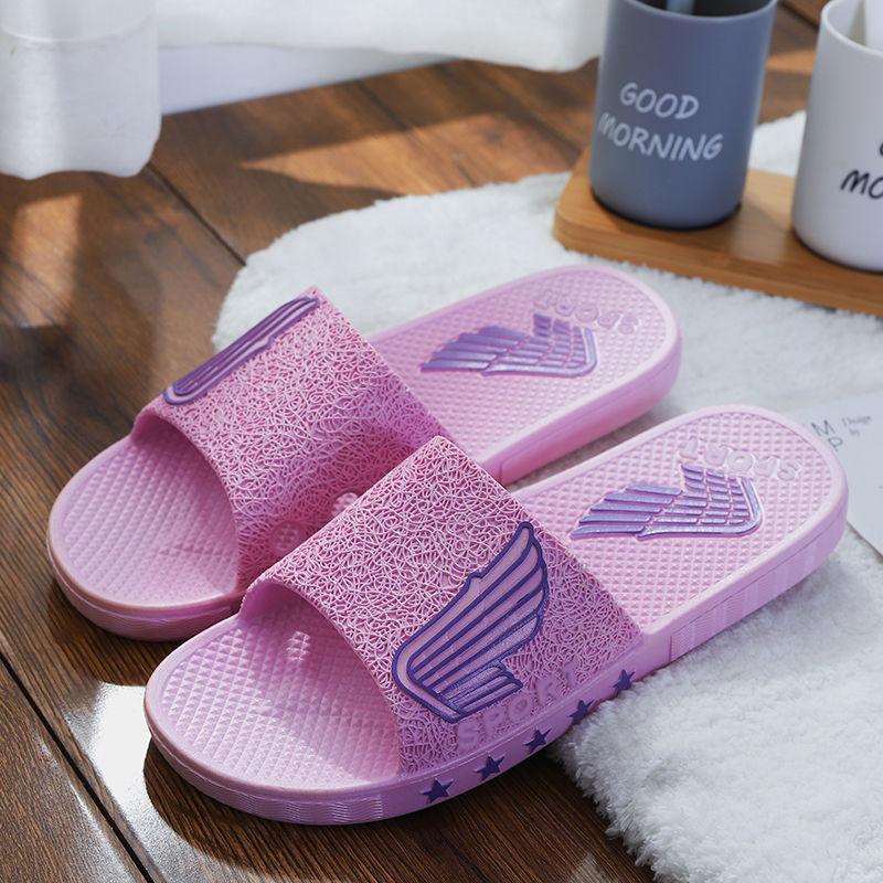 Slippers Men's Summer Indoor Home Sandals and Slippers Men's Outdoor Slippers Men's and Women's Home Bathroom Bath Slippers