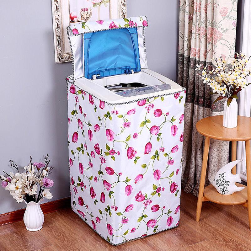 Household Drum Washing Machine Cover Dust Cover Waterproof Sunscreen Cover Cloth Cover Automatic Dustproof Universal