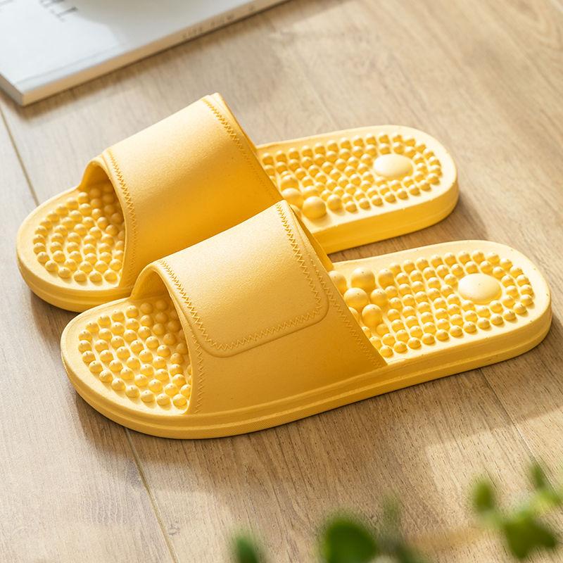 Summer Foot Massage Female Slippers Home Interior Bathroom Bath Non-slip Slippers Male Couple Sandals