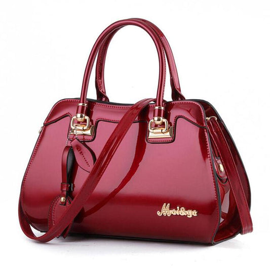 Fashion Luxury Handbags Women Bags High Quality Women Leather Handbags Patent Leather Ladies Tote