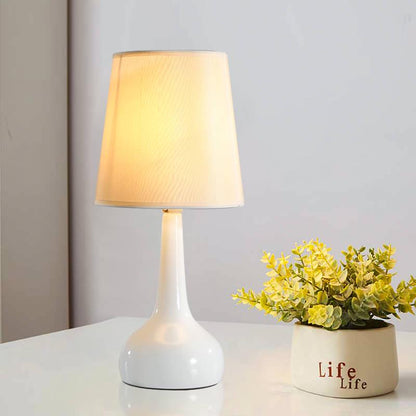 Bedside Table Lamp Foyer Decorative Led Desk Light Study Working Lighting Lampshade