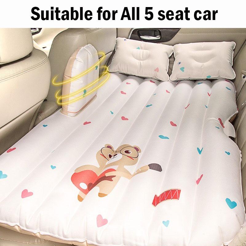 Car inflatable bed car bed universal car mattress comfortable rear car travel air bed