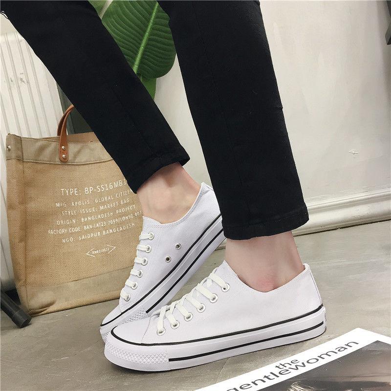 Men's shoes summer cloth shoes Korean version of the wild casual board shoes students breathable canvas tide shoes