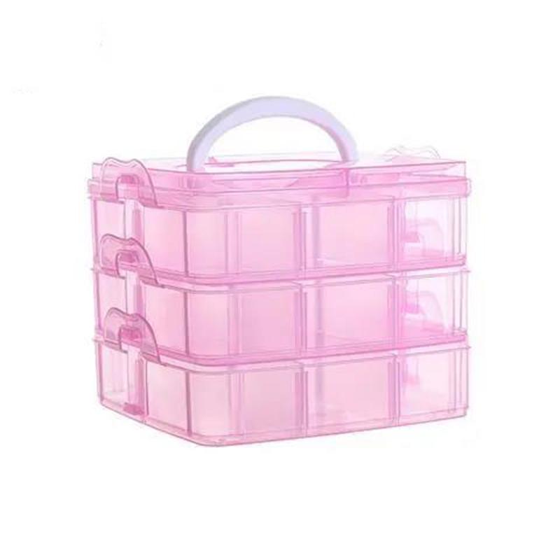 Jewelry Storage Box Large Capacity Sorting Box Necklace Ring Earring Earrings Storage Box Jewelry Box Decoration Box