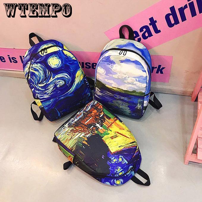 Fashion Backpack Women Bag For Female Teenage Girls School Bag Backpacks mochila