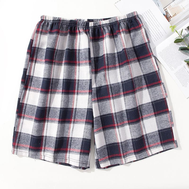 Men's Pajama Pants, Cotton Summer Clothes Loose Plus Size Five-point Pants Big Pants Single Pair of Home Pants Cotton Home Shorts