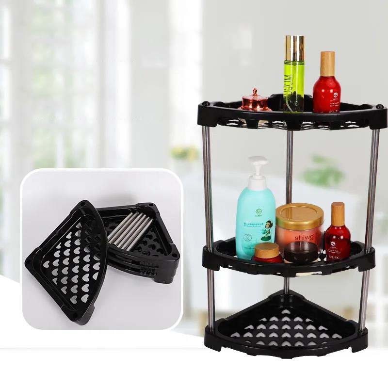 Bathroom Kitchen Rack Floor Multi-layer Seasoning Multi-layer Storage Frame Desktop Triangle Storage Rack