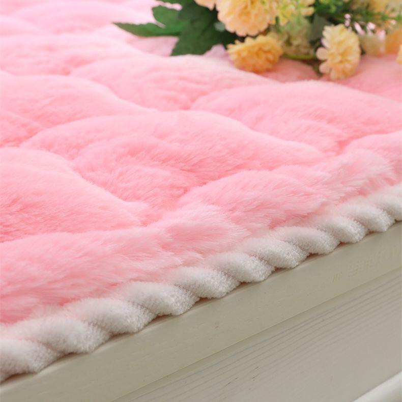 Thicken Bay Window Pad Four Seasons Window Mat Tatami Balcony Mat Simple Plush Washable Bay Window Beach Mat