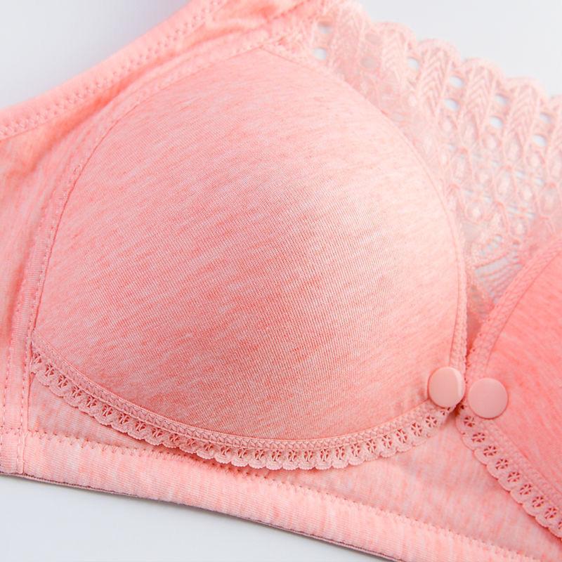 Breastfeeding Pregnant Women Underwear Female Pregnancy Bra Without Steel Ring Postpartum Breastfeeding Anti-sagging Bra